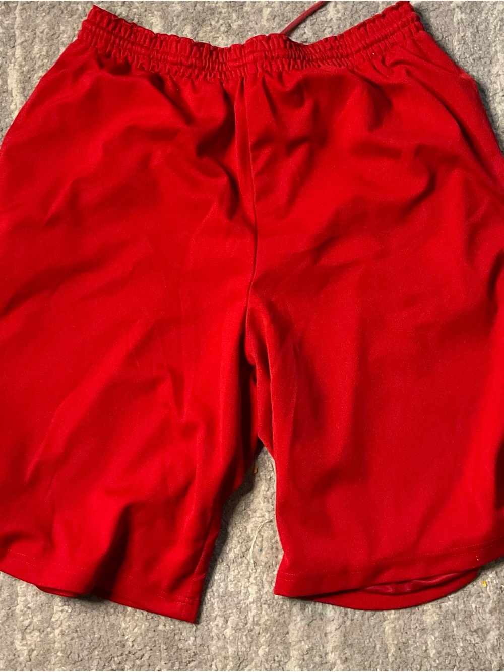 Men’s Red Athletic Shorts